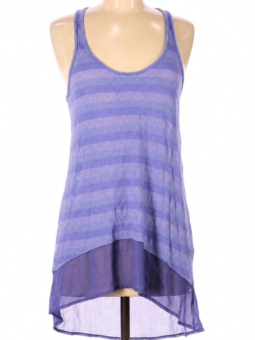 Free People Striped Racerback Tank XS Boho Vampire Diaries Teen Wolf Sporty